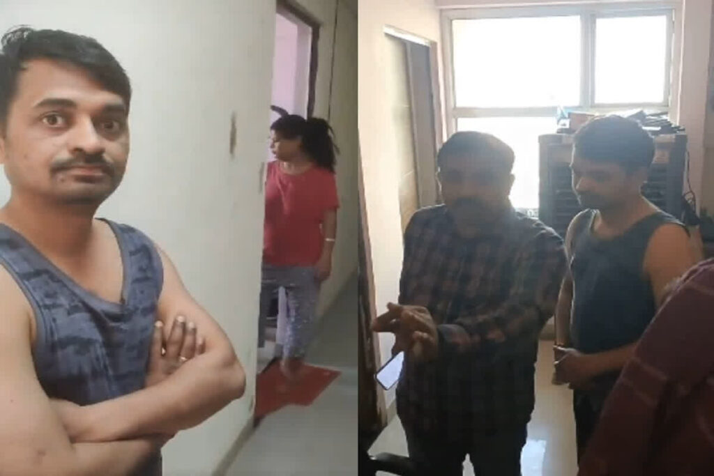 Husband Caught With Another Girl| Photo Credit: @bstvlive