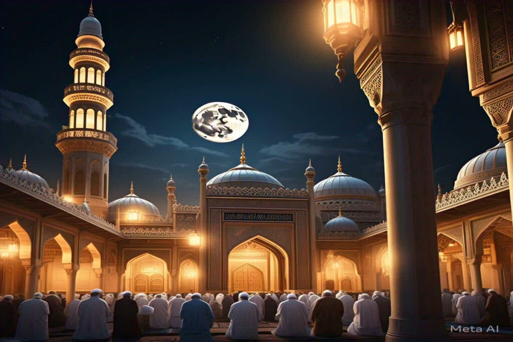 Ramadan Wishes In Hindi/ Image Credit: Meta AI