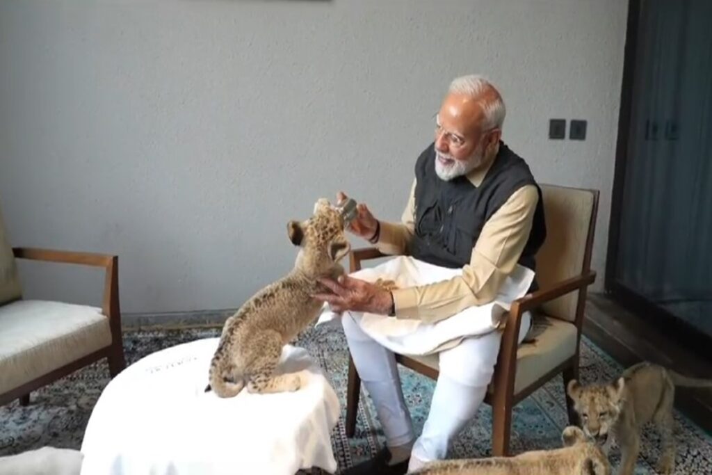 PM Modi Inaugurates 'Vantara'| Photo Credit: @narendramodi