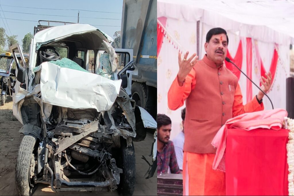 Sidhi Accident Latest News | Source : IBC24&Mohan Yadav X