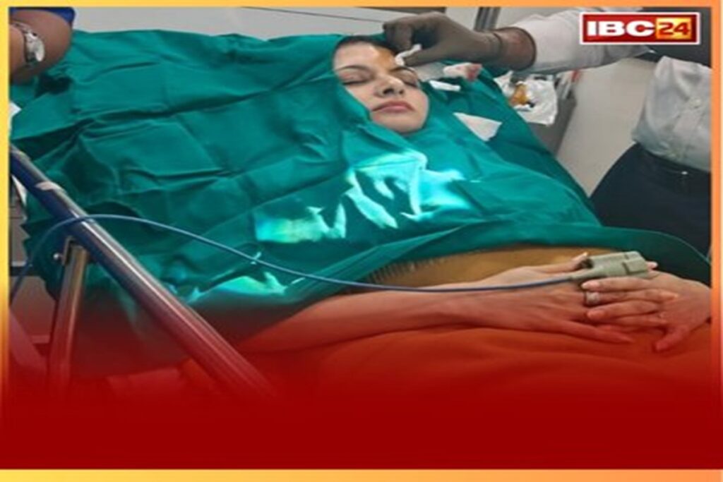 Actress Bhagyashree Injury/ Image Credit: IBC24