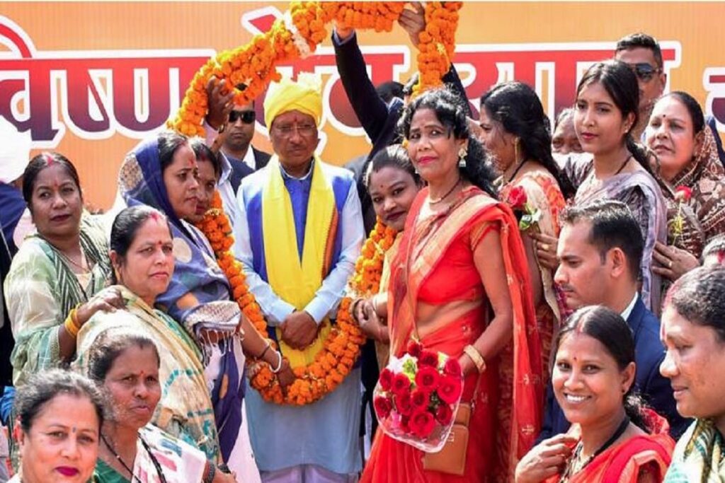 महतारी वंदन योजना की 13वीं किश्त का होगा वितरण, image source: ANI