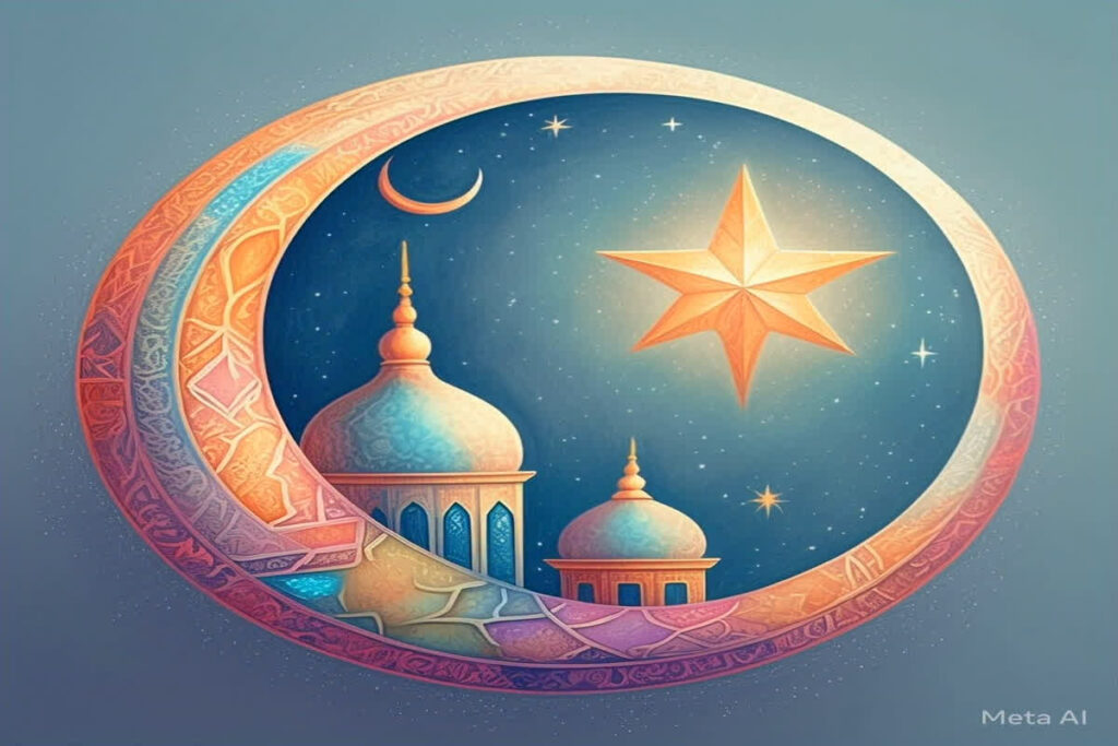 Ramadan Wish In Hindi/ Image Credit: META AI