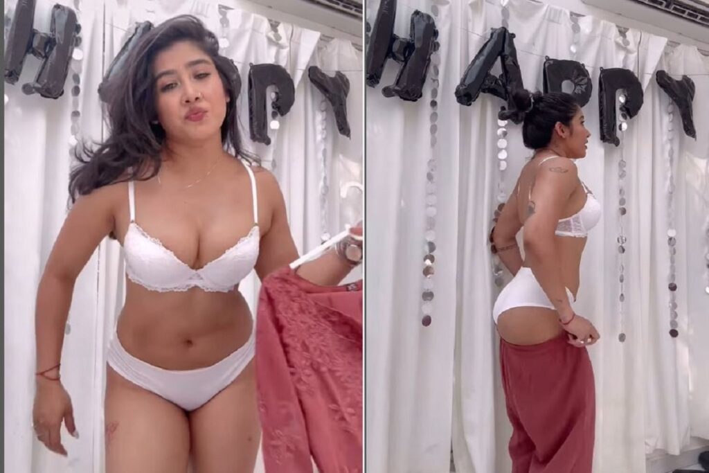Sofia Ansari shared a sexy video in a white bikini, image source: sofia9__official instagram