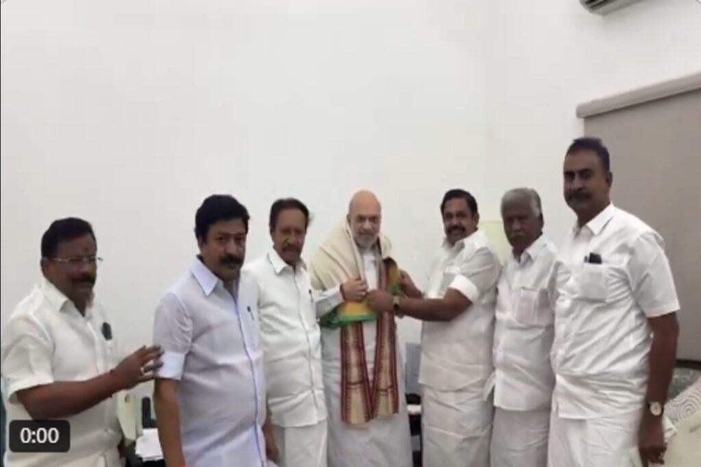 BJP-AIADMK Alliance | Source : ANI