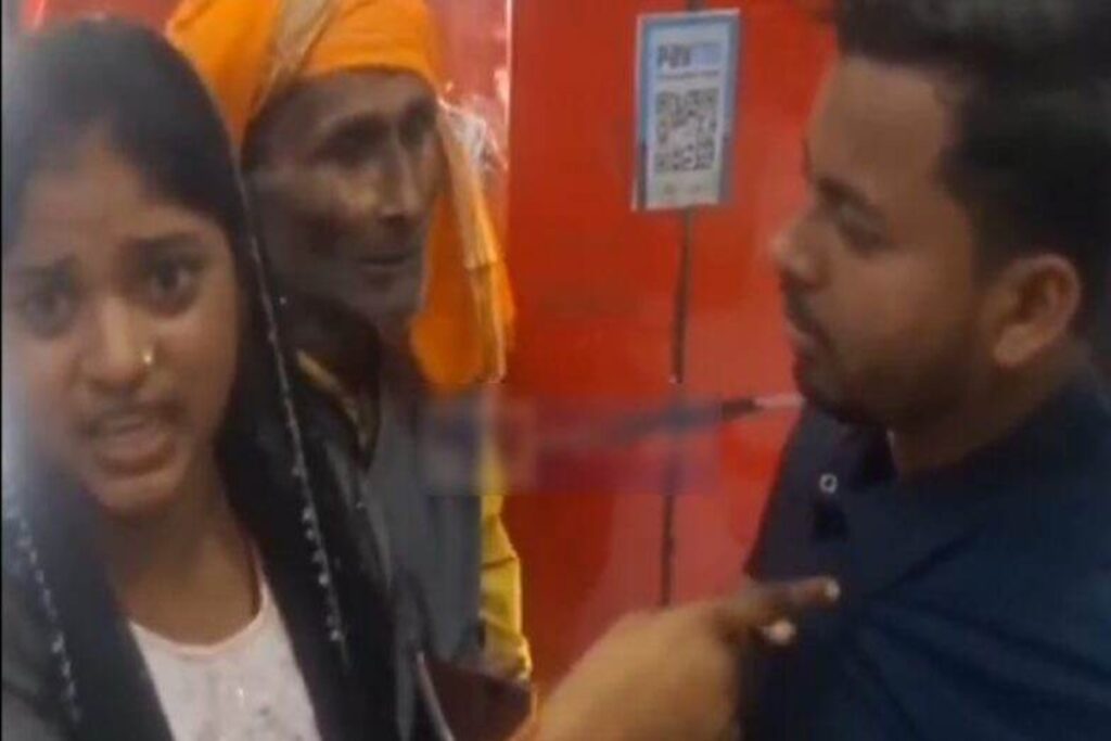 Girlfriend-Boyfriend Viral Video/ Image Credit: Sanju Singh X Handle