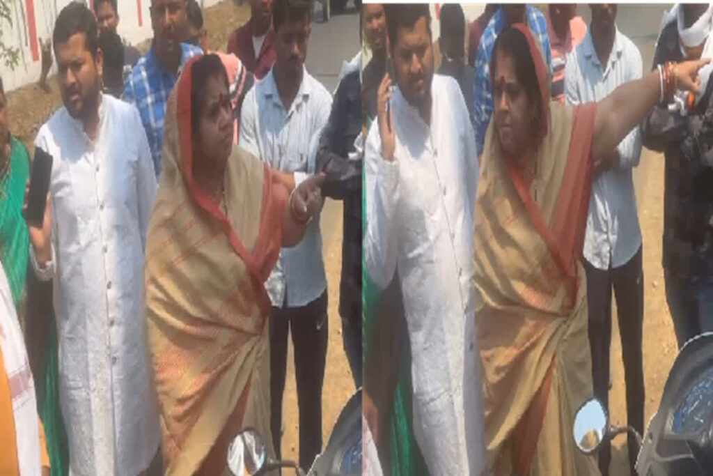 MLA Anubha Munjare Viral Video/ Image Credit: IBC24