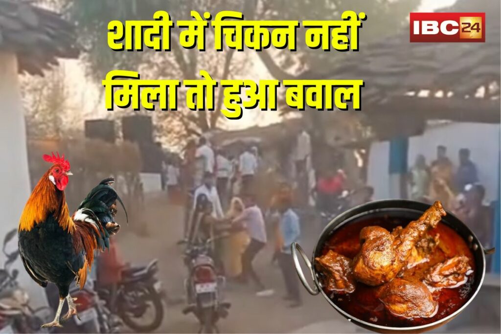 Fight for chicken in wedding | Image Source | IBC24