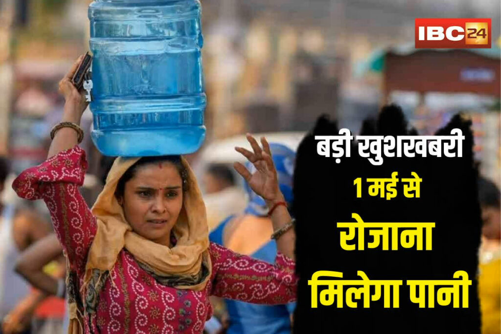 Gwalior Water Supply News | Image Source | IBC24
