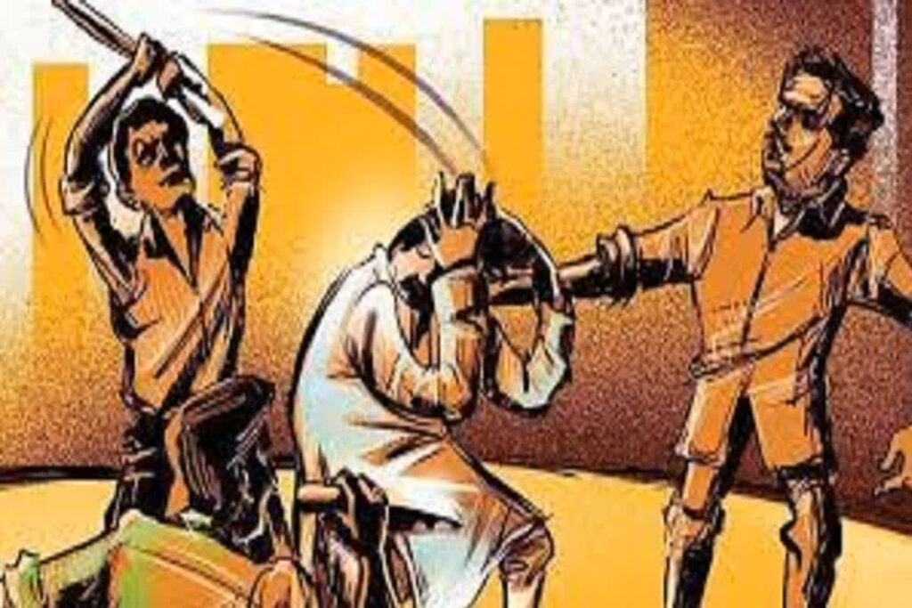 Attack in Shiv Mandir Premises/ Image Credit: IBC24 File Image