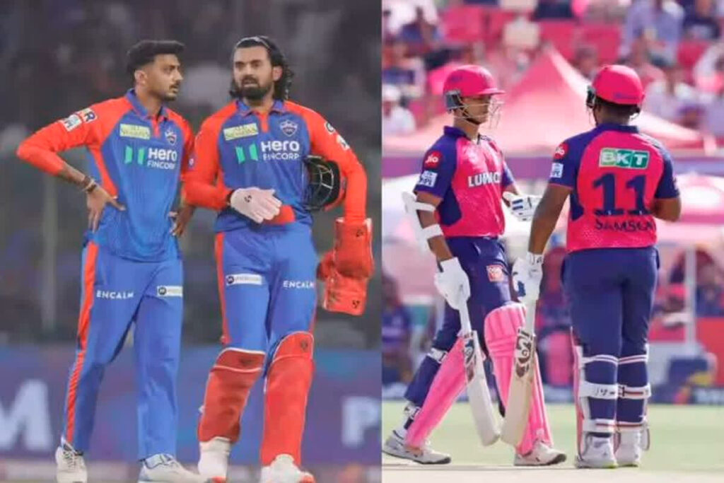 DC vs RR IPL 2025/ Image Credit: RR and DC x Handle