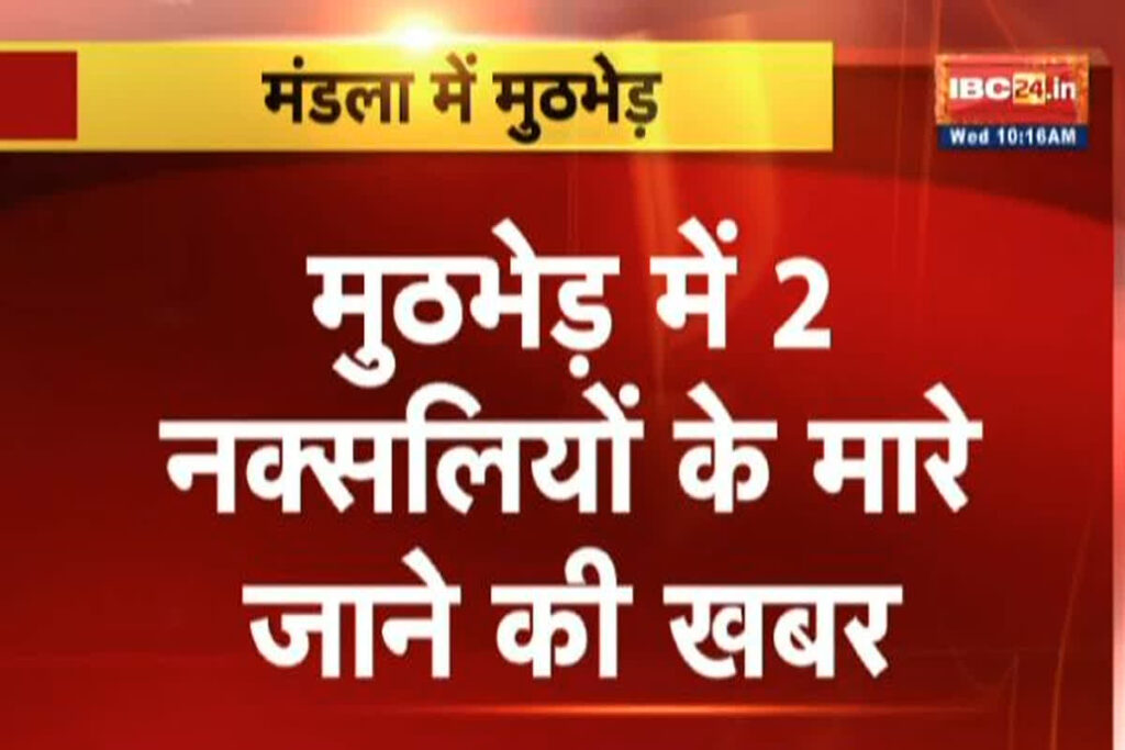 Naxal Encounter In Mandla/ Image Credit: IBC24