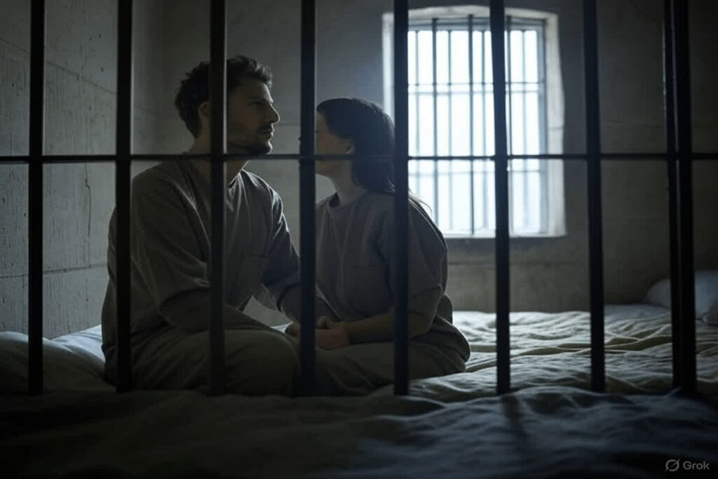 Sex Room in Jail: जेल में कैदियों को मिली सेक्स करने अनुमति, बनाया जाएगा सेक्स रूम / Image Source: AI Generated
