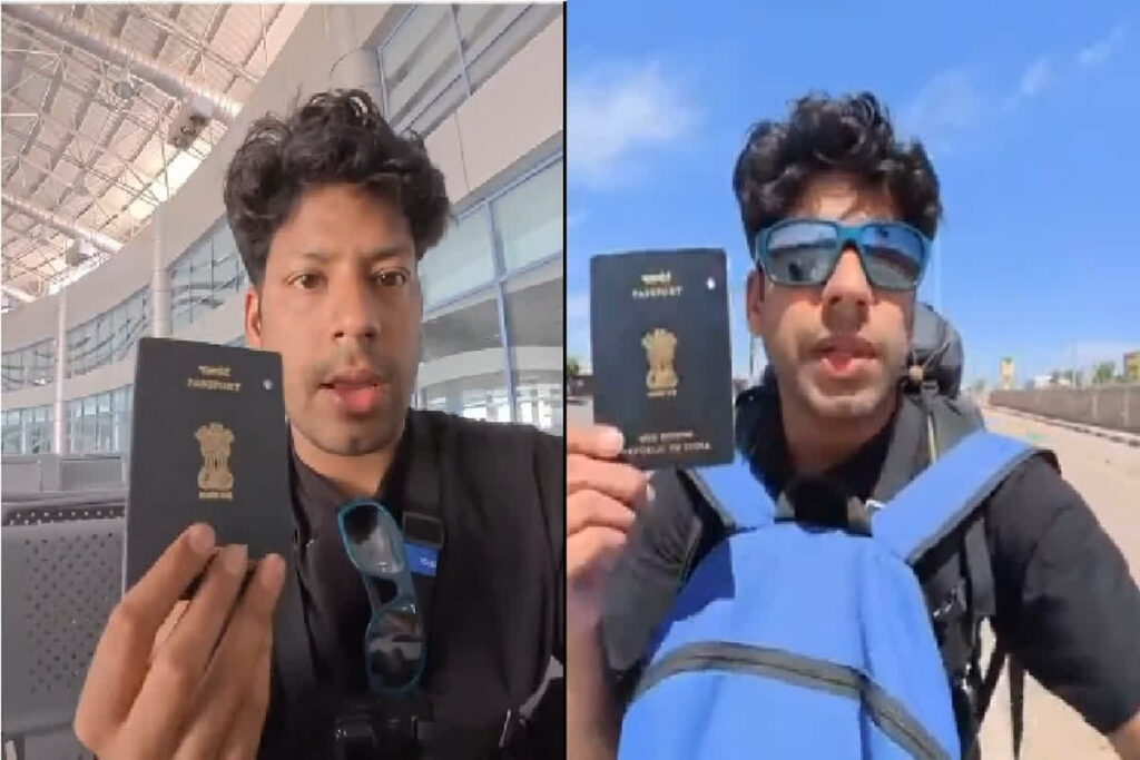 Travel Blogger on Indian Passport/ Image Credit: @JaikyYadav16 X Handle