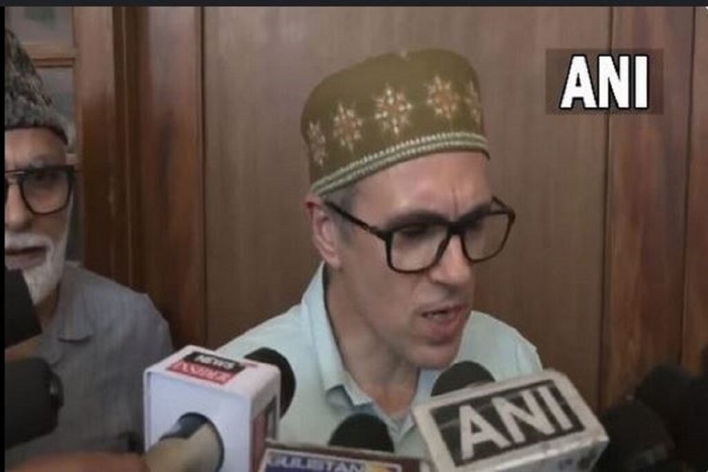 Omar Abdullah on Pahalgam terror attack, image source: ANI