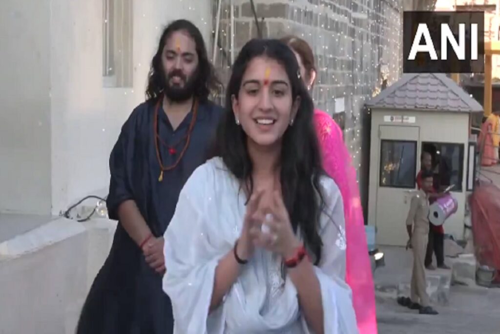 Anant Ambani Pad yatra