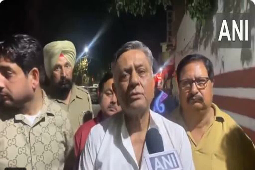 Grenade attack on Manoranjan Kalia House/ Image Credit: ANI X Handle