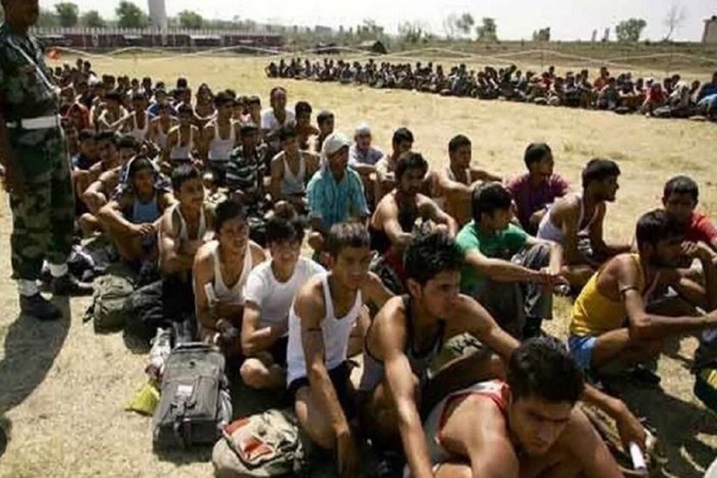 physical test criteria for recruitment in Army, image source: NorthEast Now