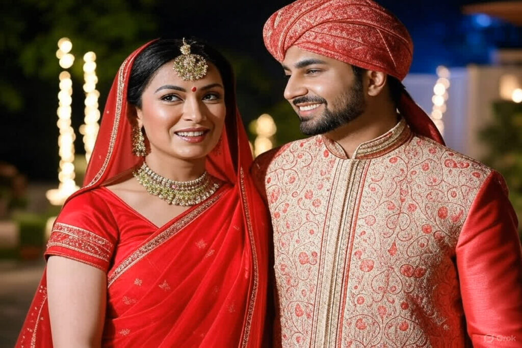 Brother Sister Marriage News: मंडप में इंतजार करते रह गया दूल्हा, पार्लर से अपने ही भाई के साथ फरार हो गई दुल्हन / Image Source: AI Generated