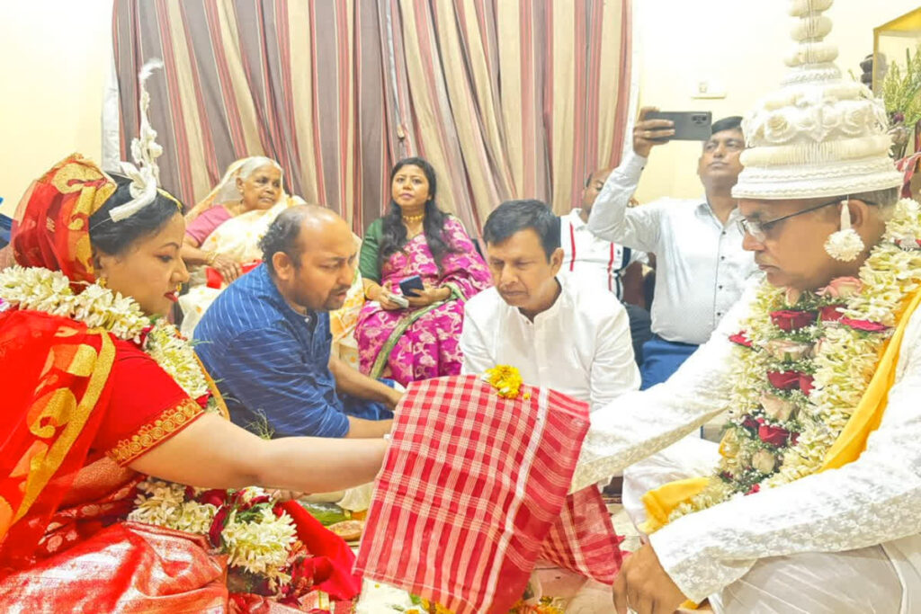 Dilip Ghosh Got Married/ Image Credit: Pooja Mehta X Handle
