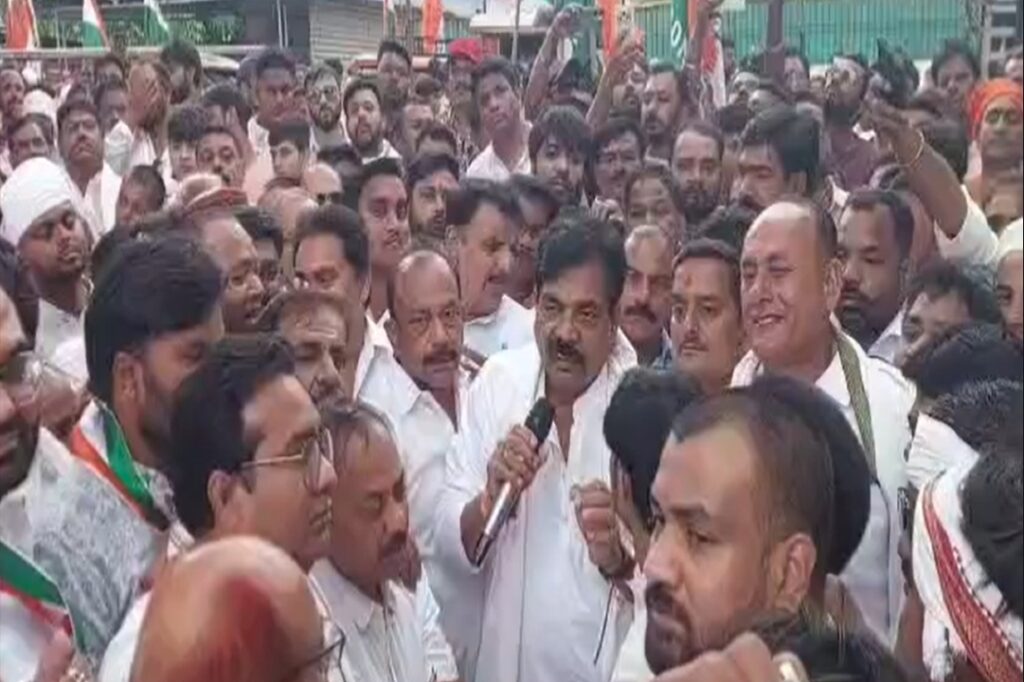 Jabalpur Congress Protest | Source : IBC24
