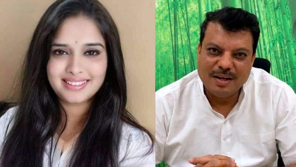 MLA Nirmala Sapre Controversy/ Image Credit: Nirmala Sapre And Umar Singhar X Handle