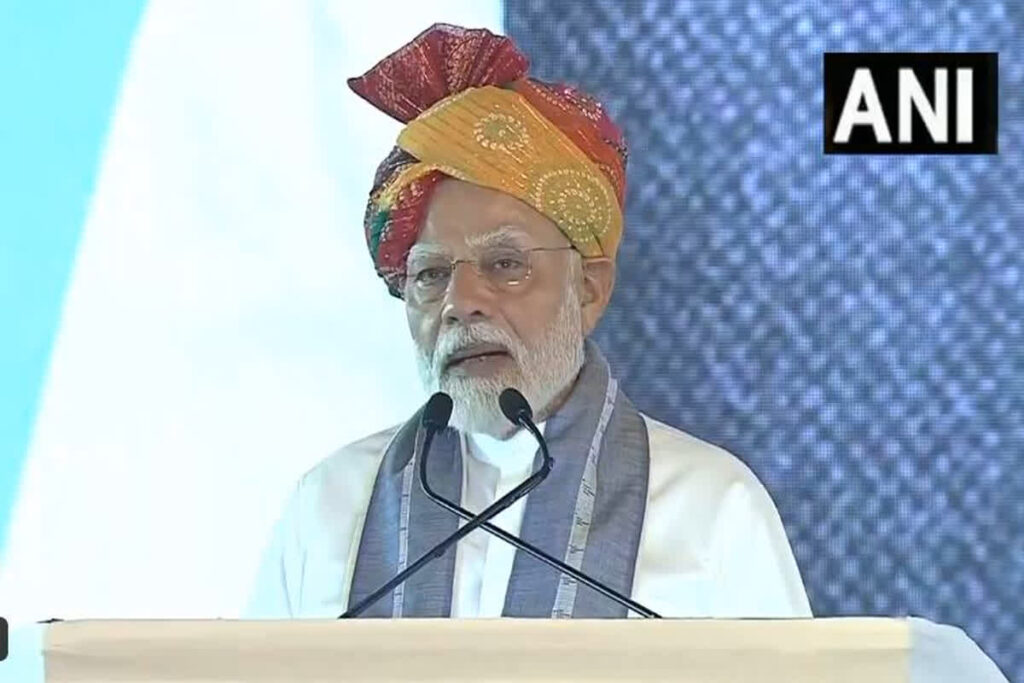 PM Modi on Waqf Bill। Image Credit: ANI