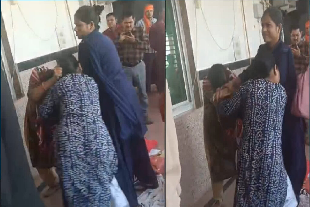 Women Fight Viral Video/ Image Credit: IBC24