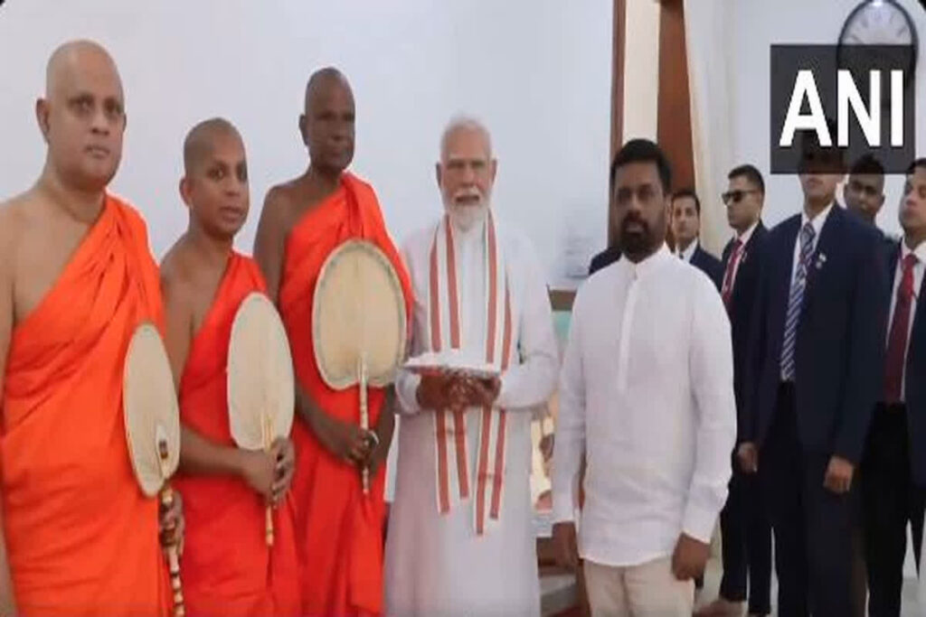 PM Modi Sri Lanka Visit/ Image Credit: ANI X Handle