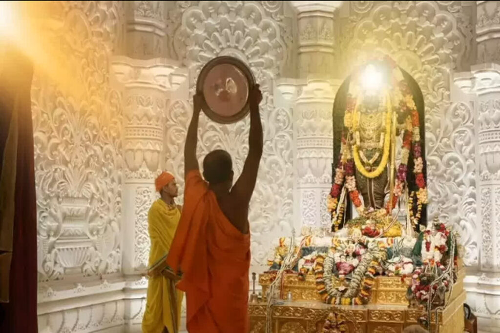 Surya Tilak Ram Mandir Ayodhya | Image Source | Shri Ram Janmbhoomi Teerth Kshetra X handle