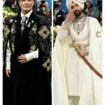 दुनिया के सबसे बड़े फैशन शो मेट गाला का आयोजन हो चुका है। इसमें भारतीय सितारों बॉलीवुड के किंग खान यानी शाहरुख खान से लेकर कियारा आडवाणी, प्रियंका चोपड़ा और दिलजीत दोसांझ समेत कई भारतीय सितारों ने अपना जलवा दिखाया। (Photo Credit : @diljitdosanjh/ManishMalhotra)
