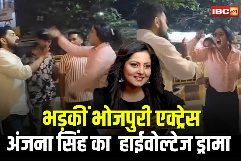 Actress Anjana Singh Viral Video | Image Source | IBC24