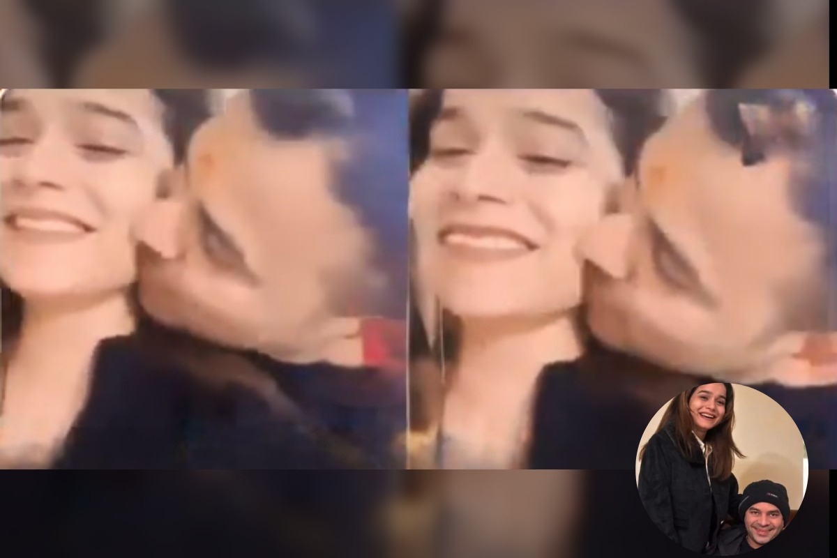 Tej Pratap Yadav Anushka Yadav Video: तेज प्रताप यादव और अनुष्का का प्राइवेट वीडियो लीक / Image Source: Screengrab