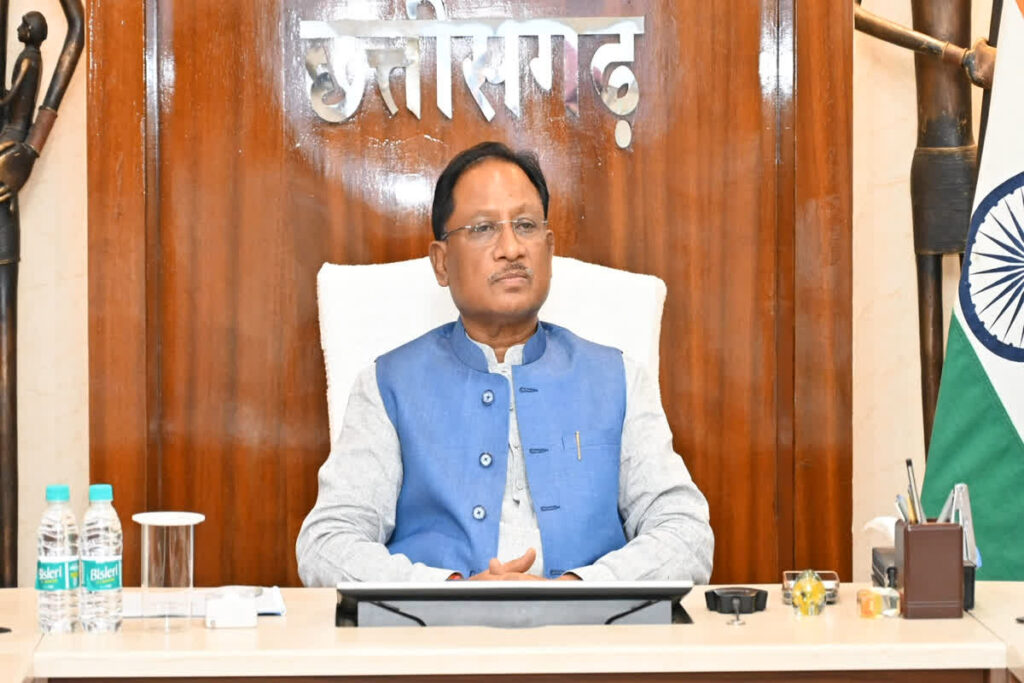 CM Sai On Caste Census | Image Credit: IBC24 File
