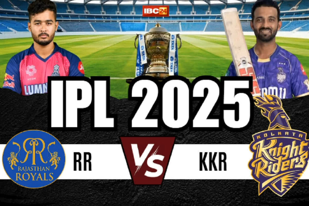 KKR vs RR IPL 2025/ Image Credit: IBC24 File