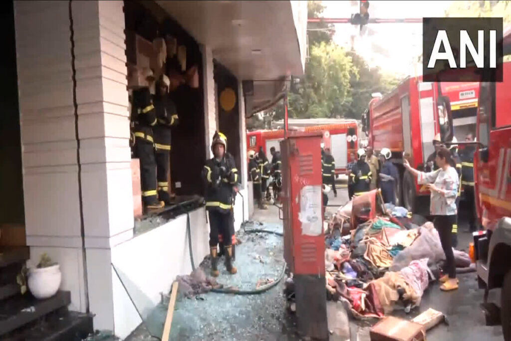 Mumbai Fire News | Image Source | ANI