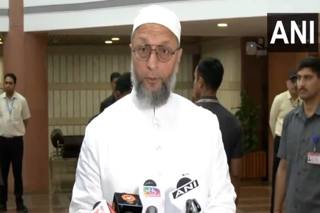 Asaduddin Owaisi Statement/ Image Credit: @AHindinews