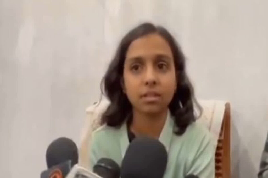 Sergeant Surinder Moga's Daughter/ Image Credit: ANI