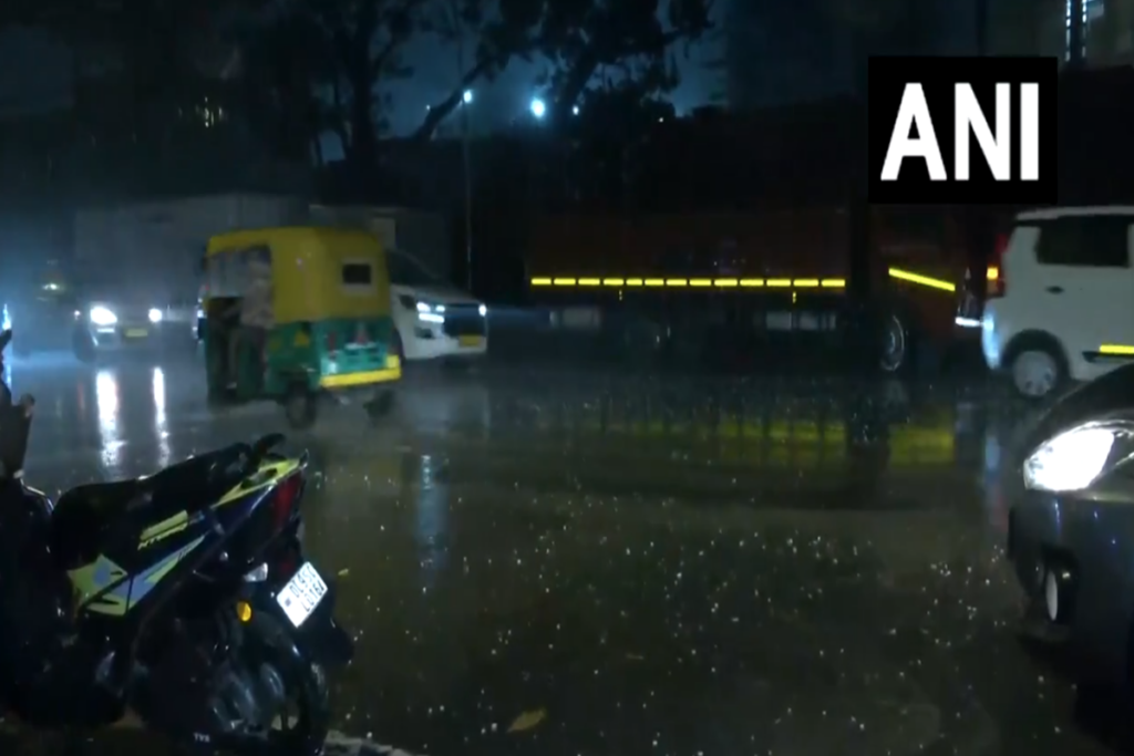 Heavy Rain In Delhi-NCR | Image Source | ANI