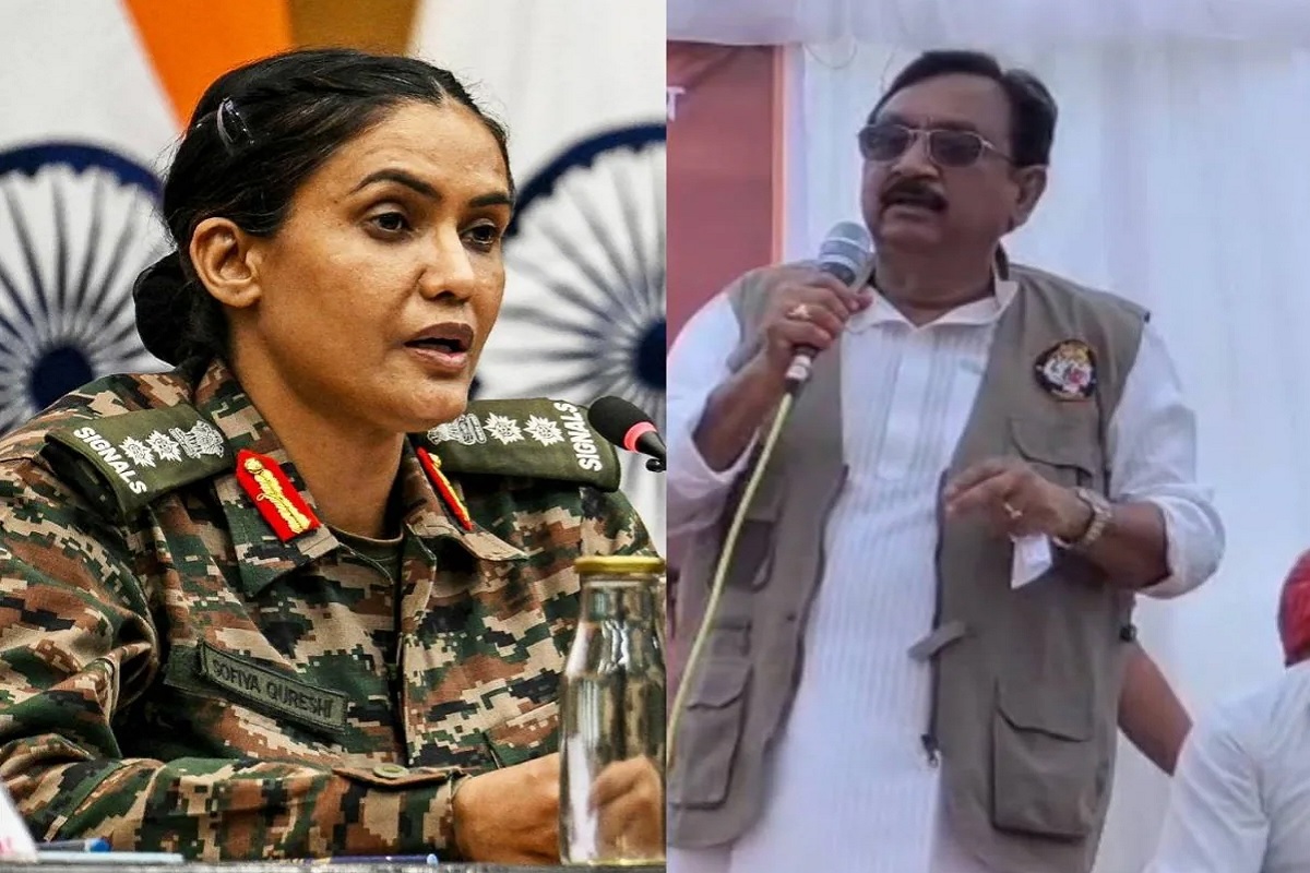 Minister Vijay Shah on Sofia Qureshi: भाजपा सरकार के मंत्री के बिगड़े बोल, कर्नल सोफिया कुरैशी को बताया पाकिस्तानियों की बहन, कहा-  ‘कटे-पिटे लोगों को उनकी बहन भेजकर…
