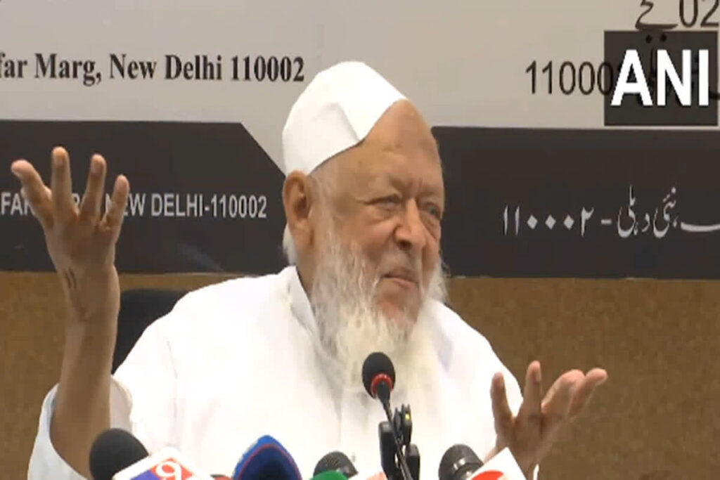 Arshad Madani Statement/ Image Credit: ANI