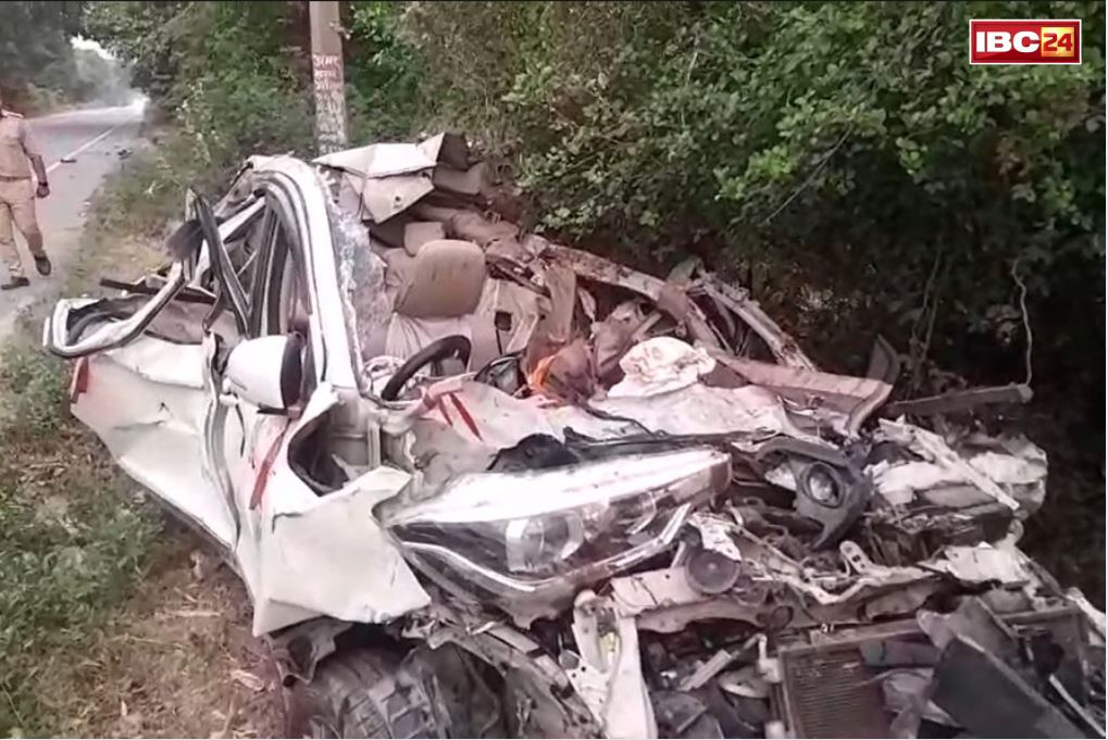 Balrampur Road Accident News: भयानक सड़क हादसा.. अर्टिगा और ट्रक में टक्कर, 5 की दर्दनाक मौत, मलबे में तब्दील हुई कार