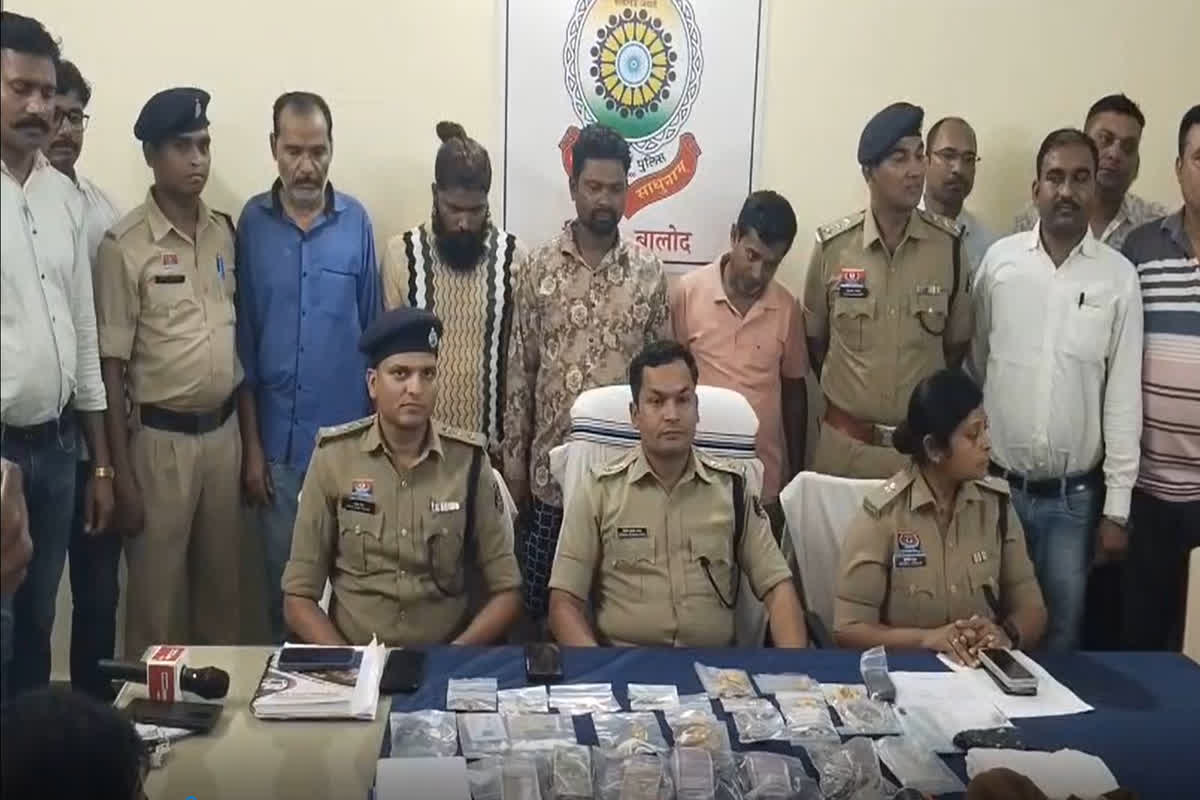 Balod Crime News: चोरी करने वाले गिरोह के 4 आरोपियों को पुलिस ने किया गिरफ्तार, 19 अलग अलग जगहों पर दिया था वारदात को अंजाम