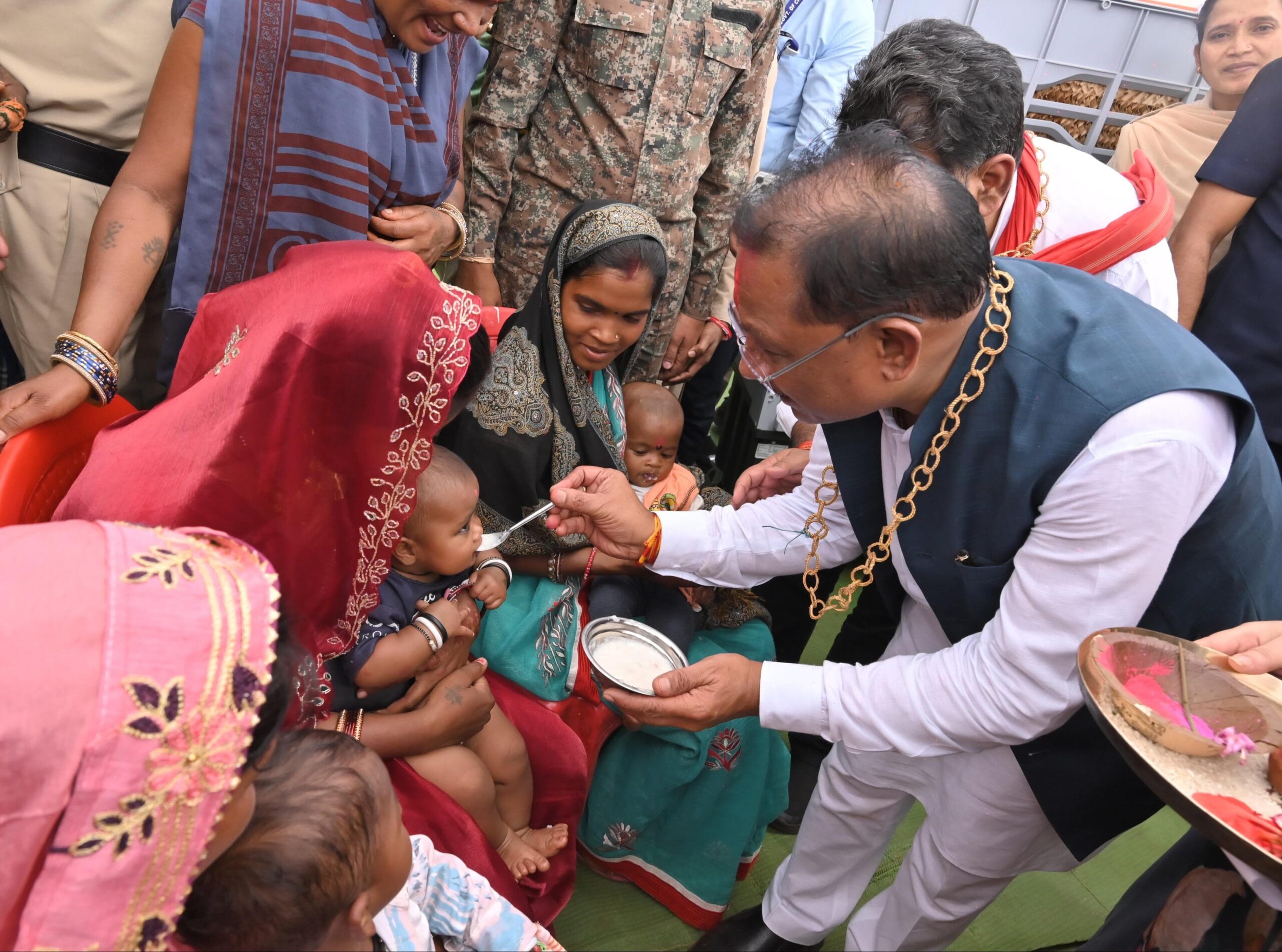 CM Sai Daldali Visit/ Image Credit:  CGDPR