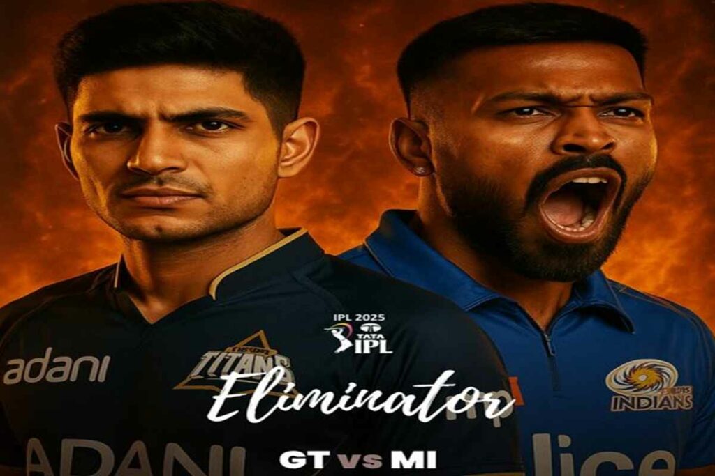 GT vs MI Eliminator 2025/ Image Credit: Sportsdunia Cricket X Handle