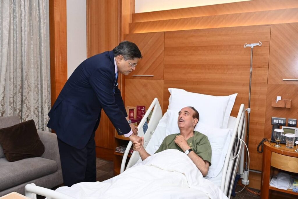 Ghulam Nabi Azad Hospitalized: @PandaJay X Handle