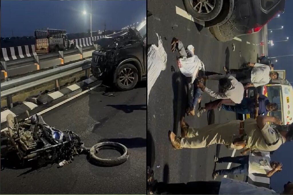 Dhar Road Accident News /Image Credit; IBC24