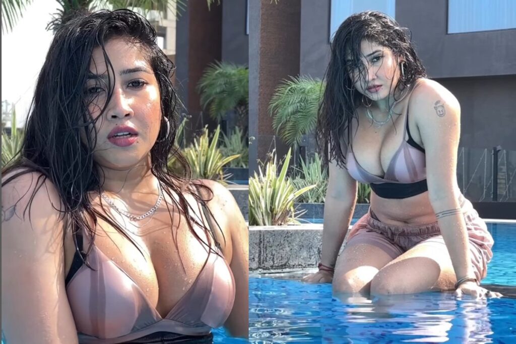 Sofia Ansari Swimming Pool sexy video, image source: sofia9__official