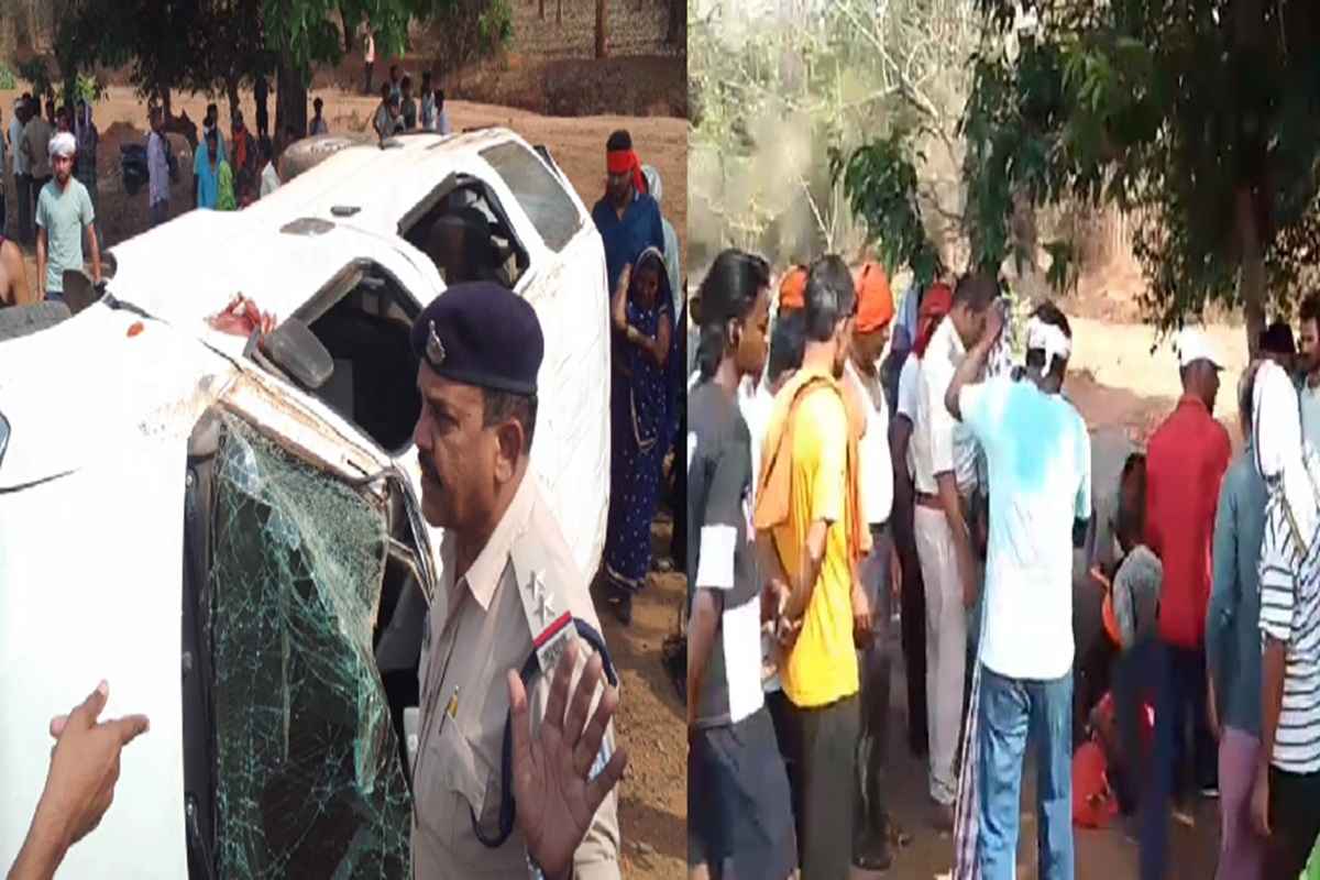 Katni Road Accident: सड़क पर बिछी लाशें..अनियंत्रित होकर पलटी तेज रफ्तार कार, हादसे में 3 महिला की मौत, अन्य तीन घायल