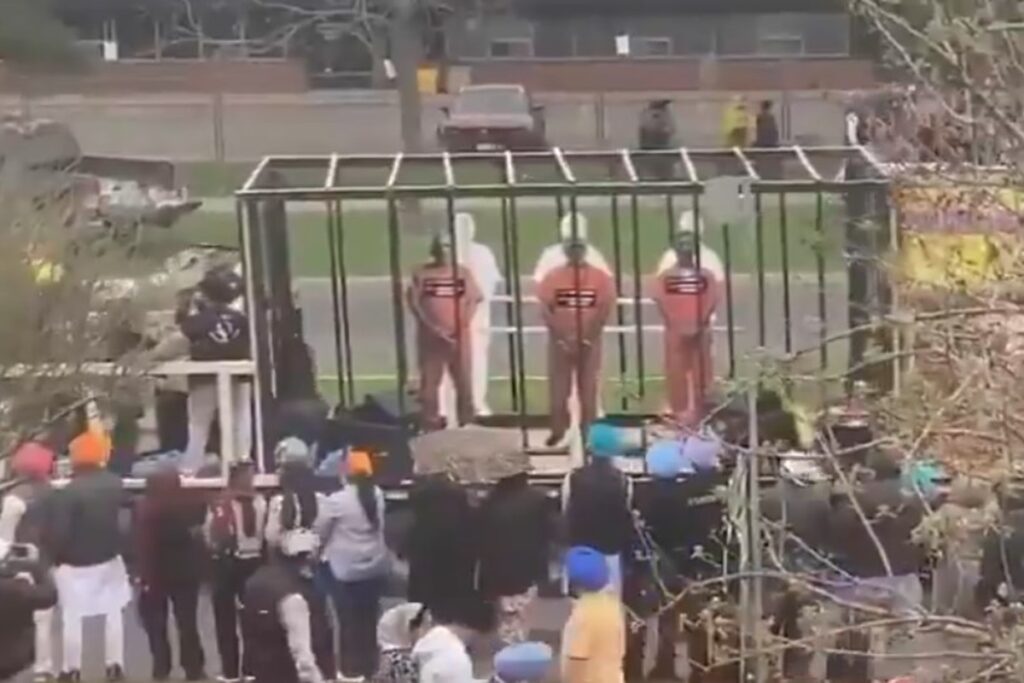 Khalistani Anti-Hindu Parade/Image credit:@ShawnBinda